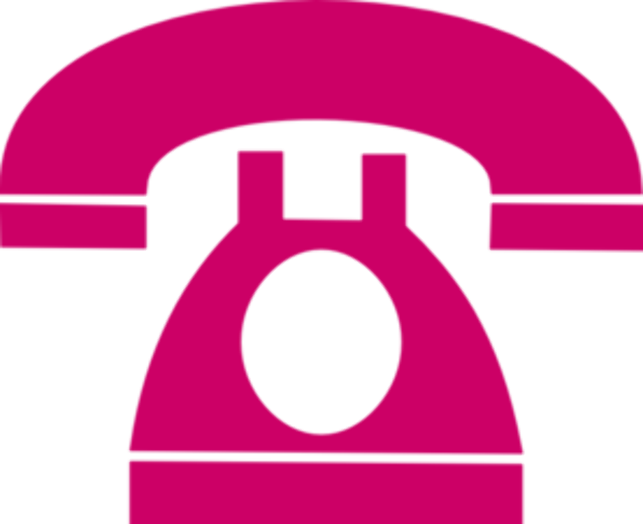 phone clipart pink