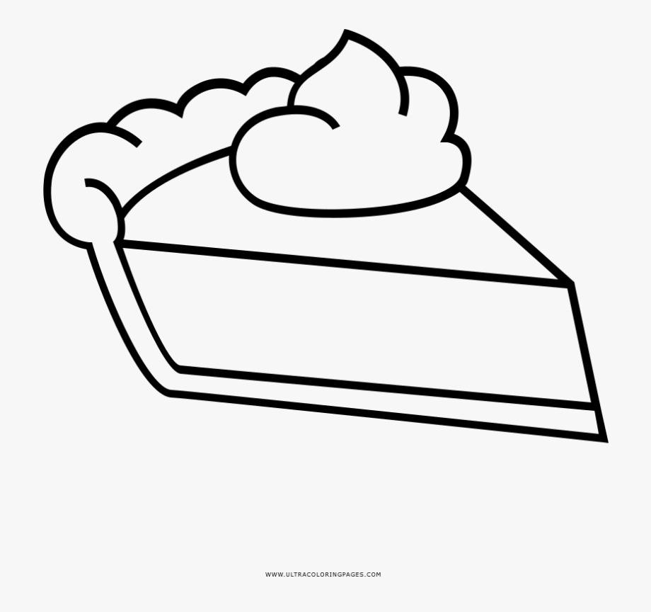 Download High Quality pie clipart outline Transparent PNG Images - Art