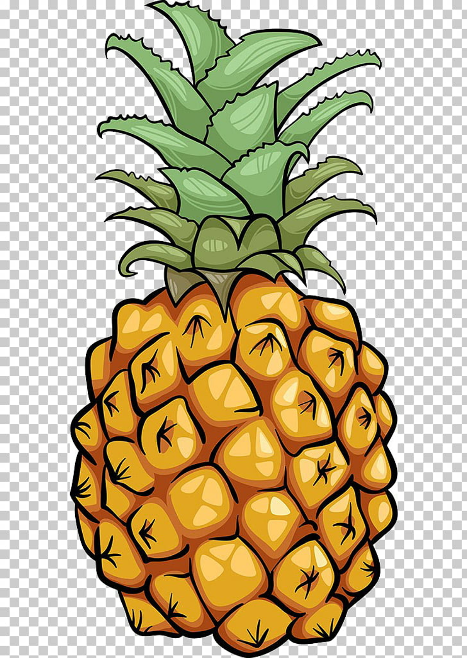 Download High Quality pineapple clip art cartoon Transparent PNG Images