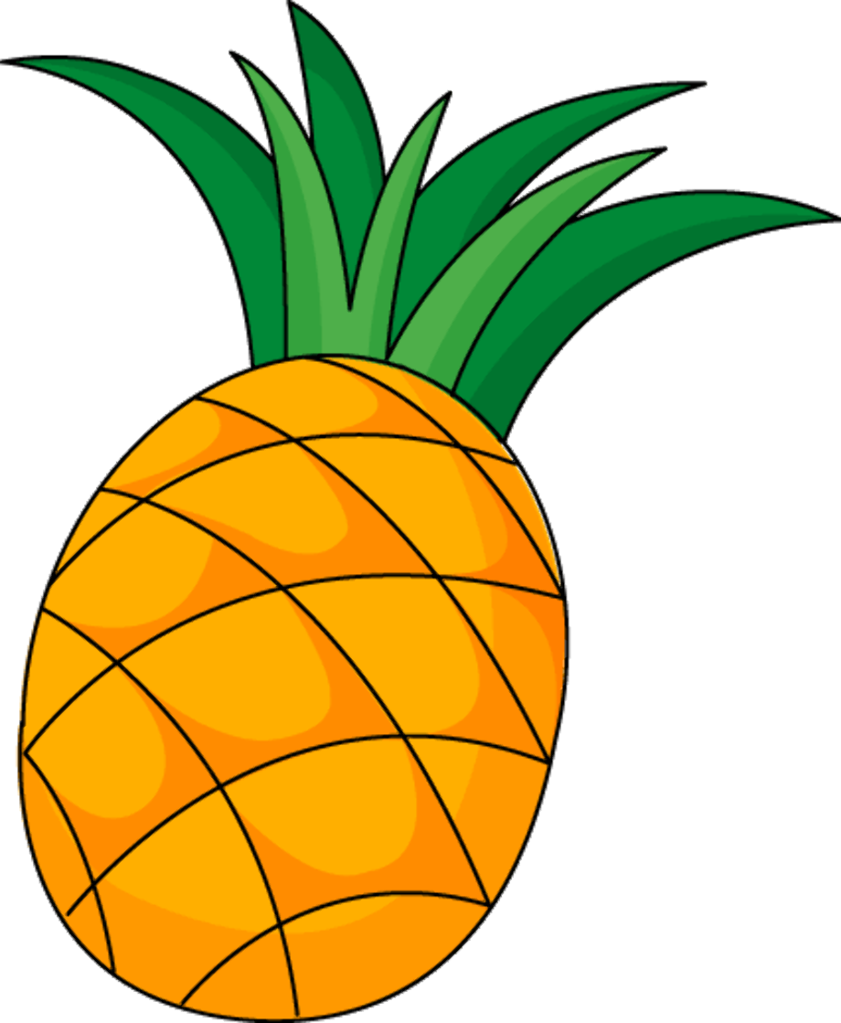 Download High Quality pineapple clip art printable Transparent PNG