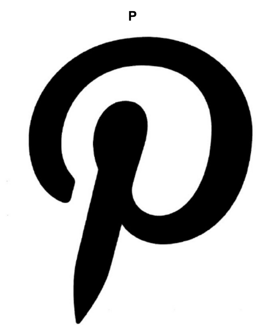 pinterest logo clipart background