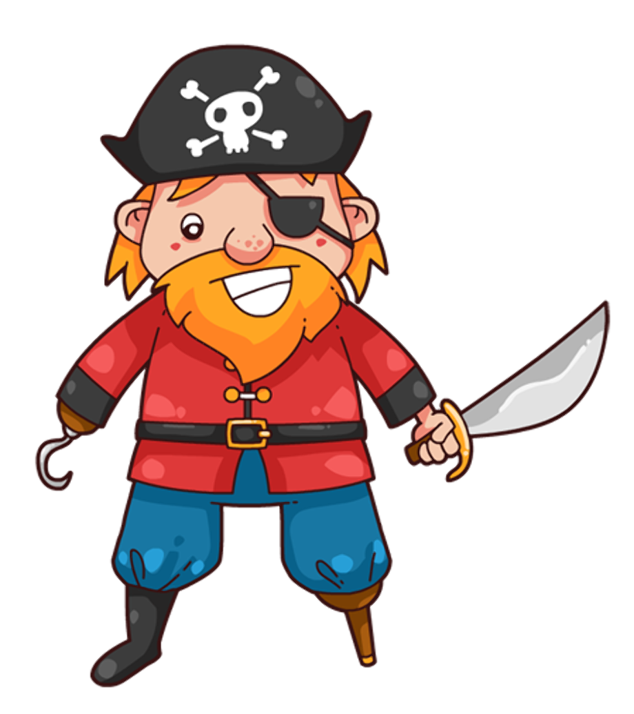 pirate clipart scary