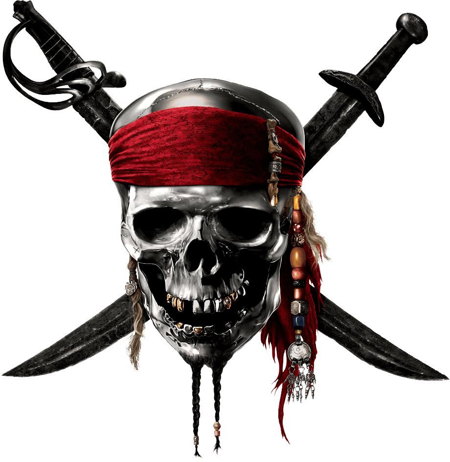 pirates of the caribbean logo clipart