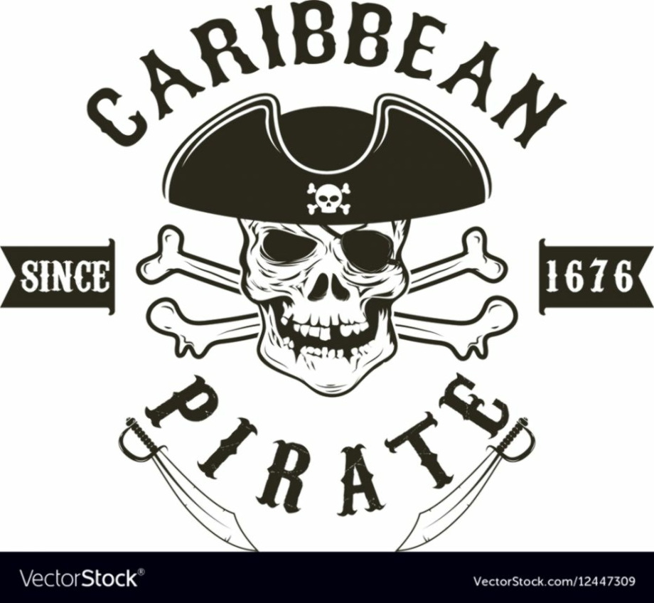 pirates of the caribbean logo vector