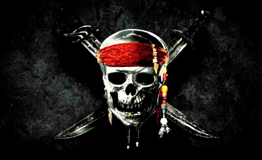 pirates of the caribbean logo wallpaper