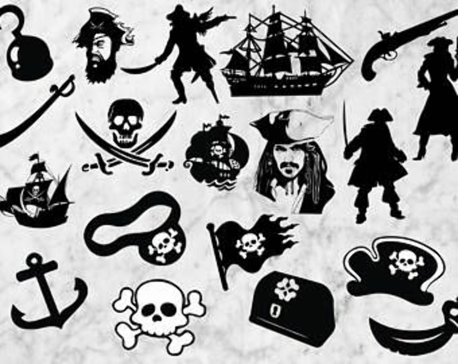 Disney Pirate SVG