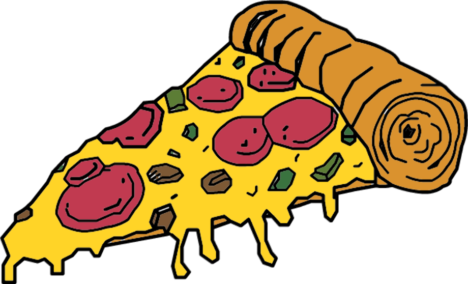 Pizza clipart cartoon
