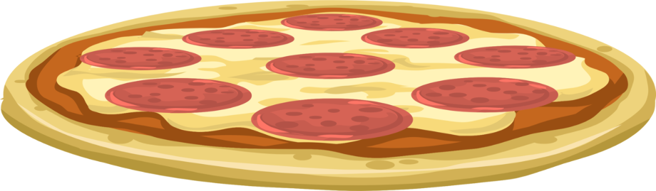 Pizza clipart coloring book