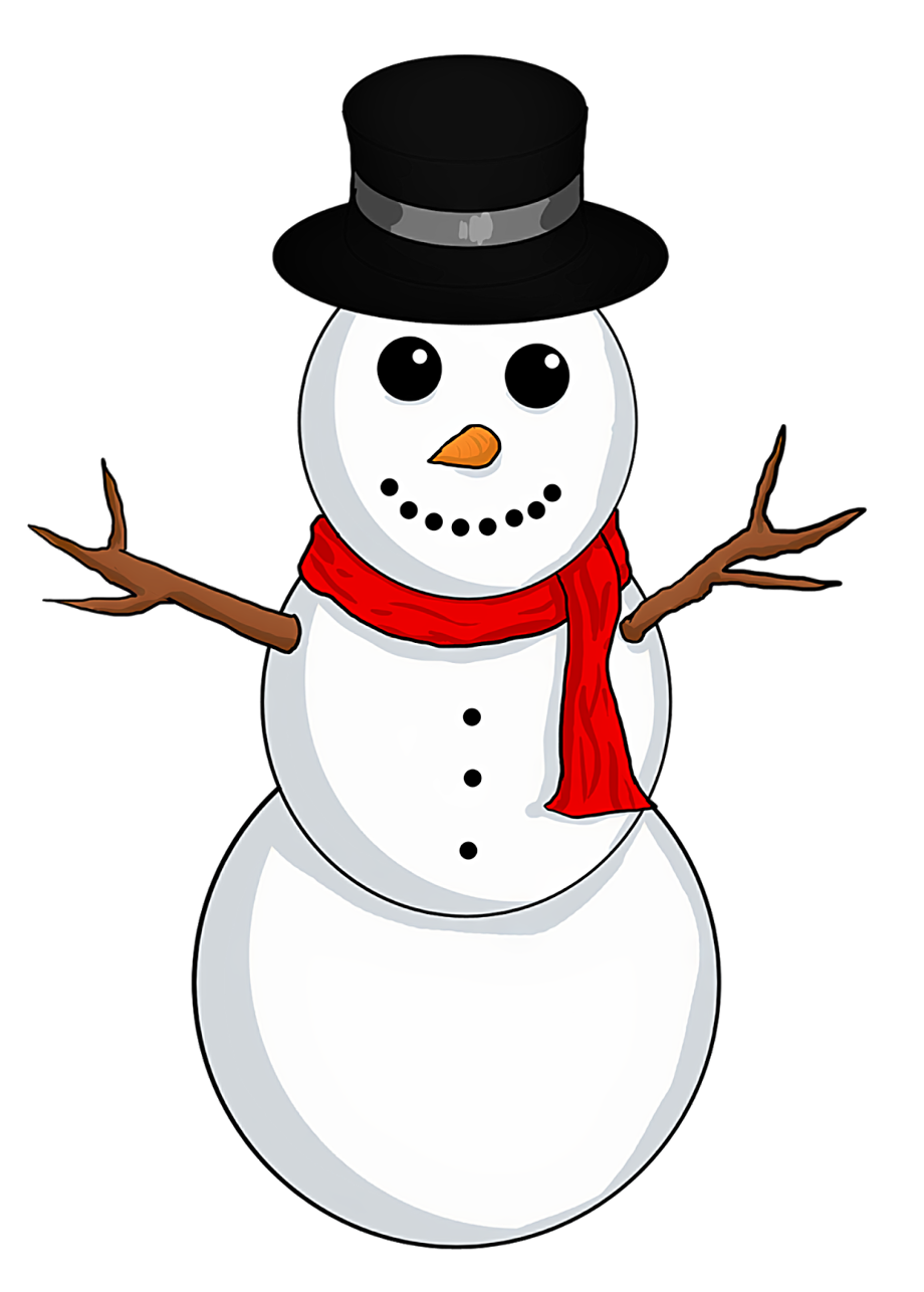 new year clipart snowman