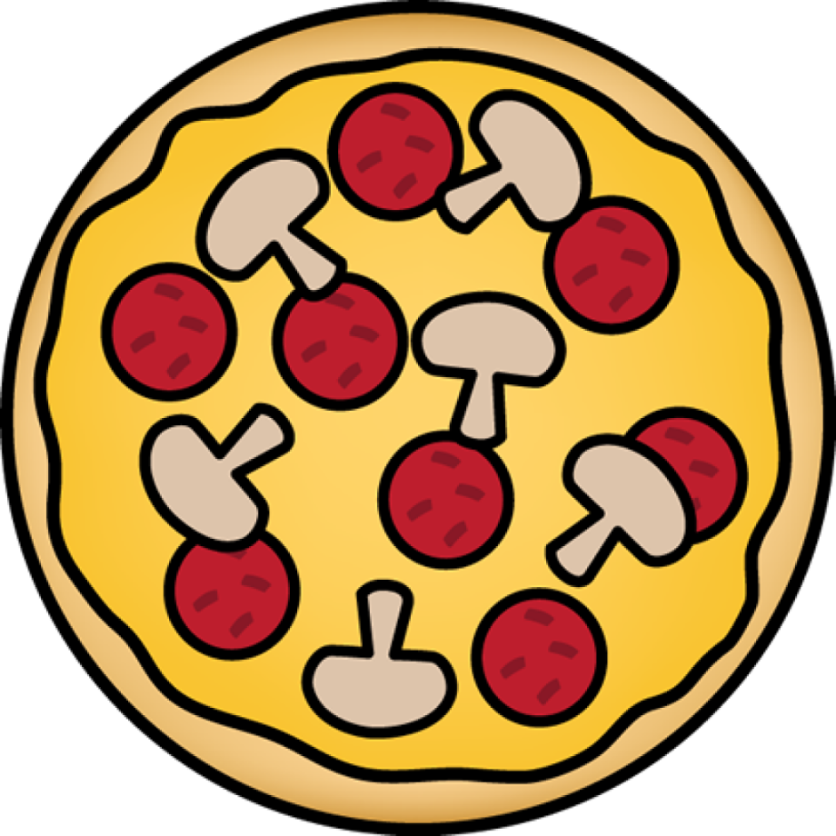 Pizza clipart circle