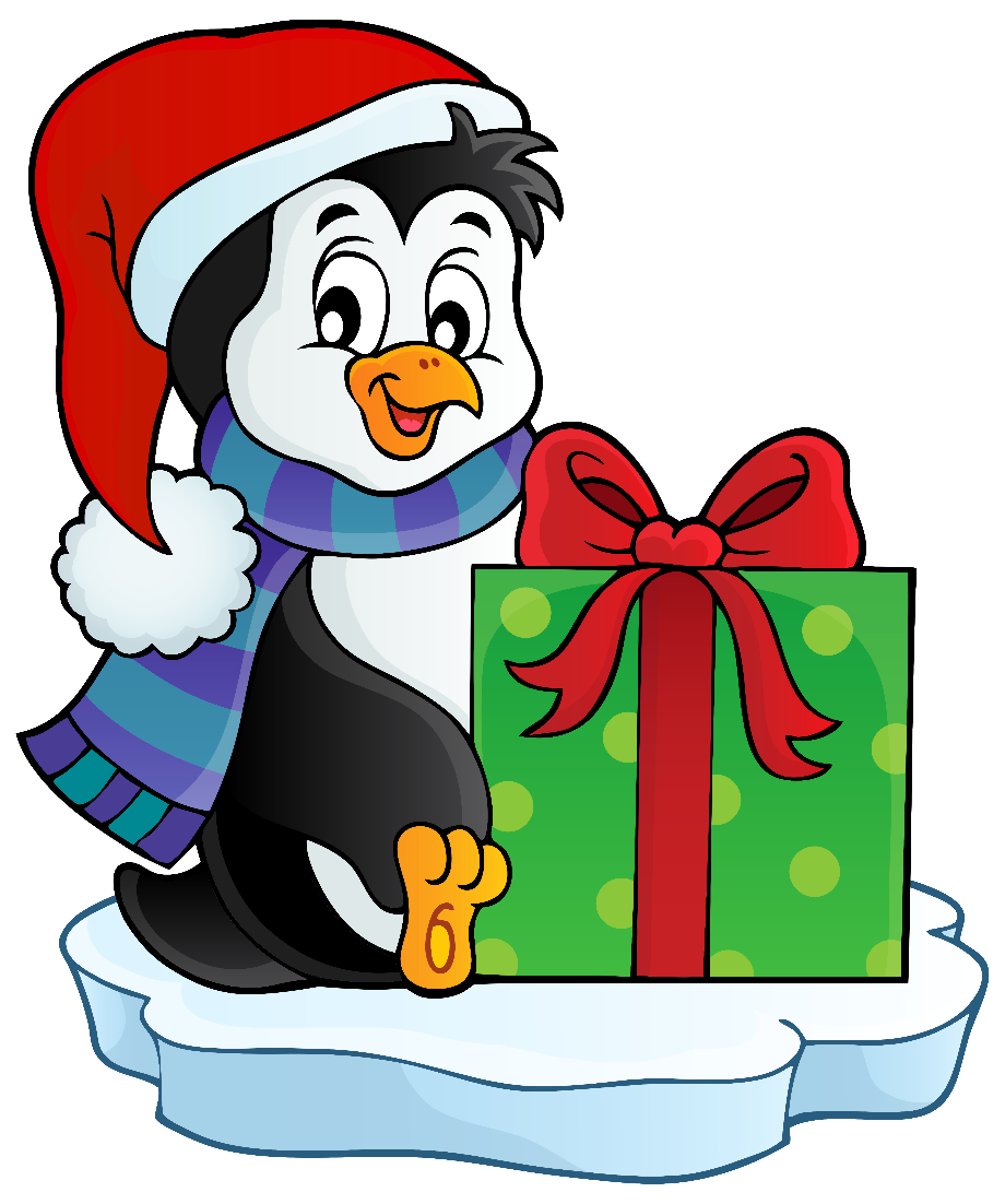 christmas clipart free penguin