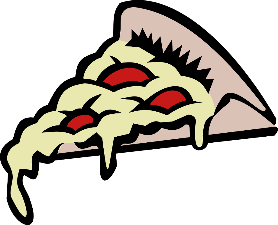 Pizza clipart word.