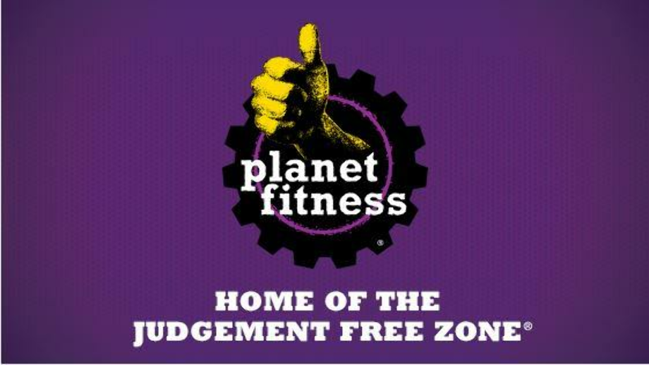 planet fitness logo design