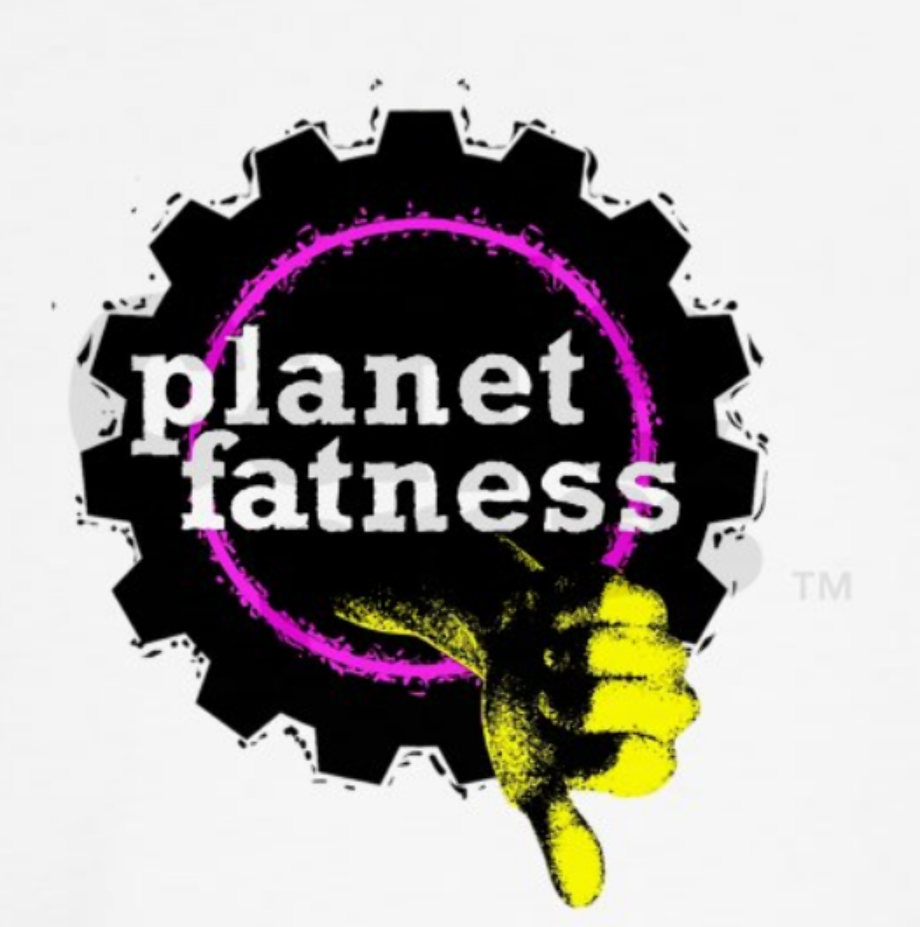 planet fitness logo gym
