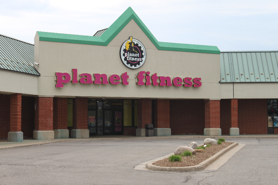 planet fitness logo old