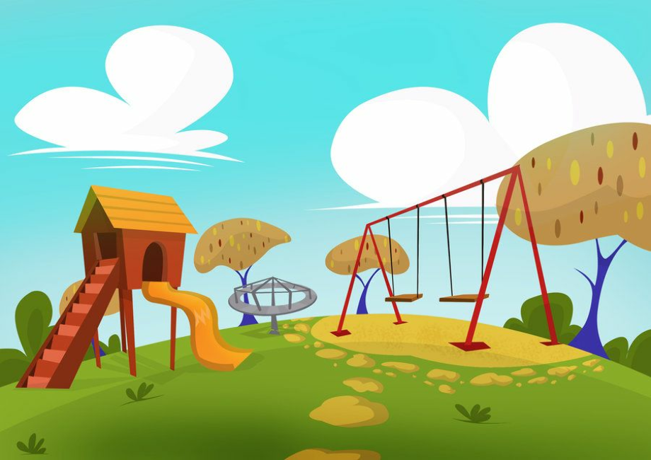 playground clipart background