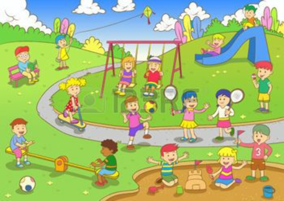 Download High Quality Playground Clipart Busy Transparent Png Images
