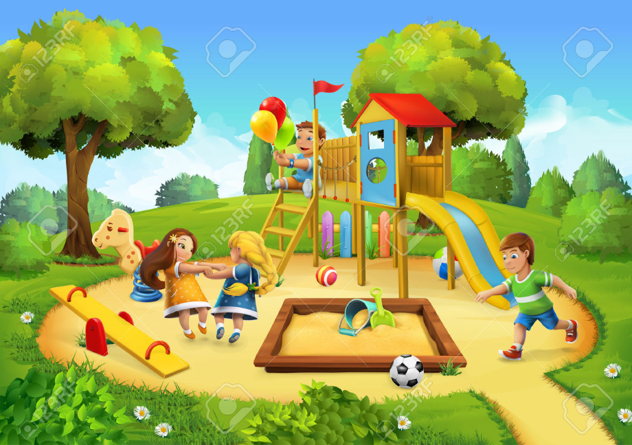 playground clipart park