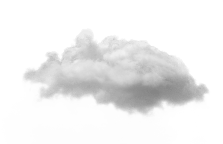 cloud transparent fluffy