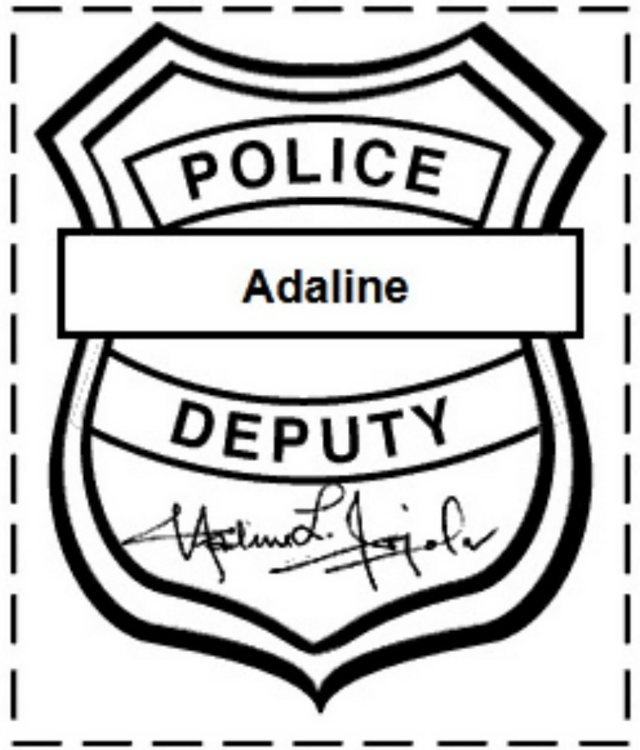 Download High Quality Police Badge Clipart Template Transparent PNG 