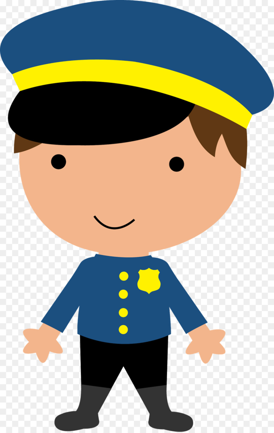 Police officer boy