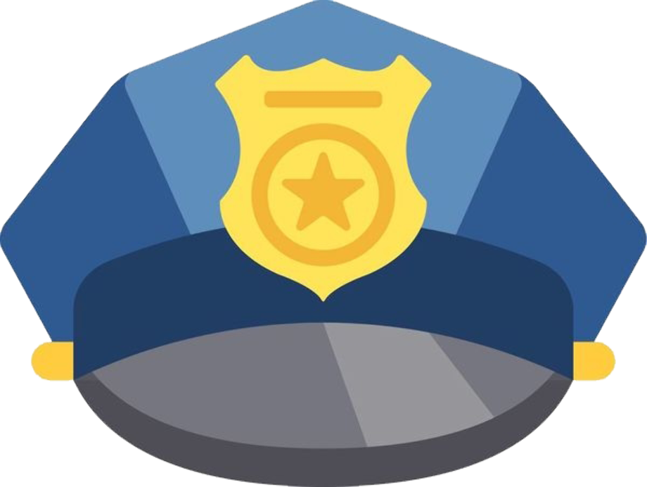 police officer clipart hat