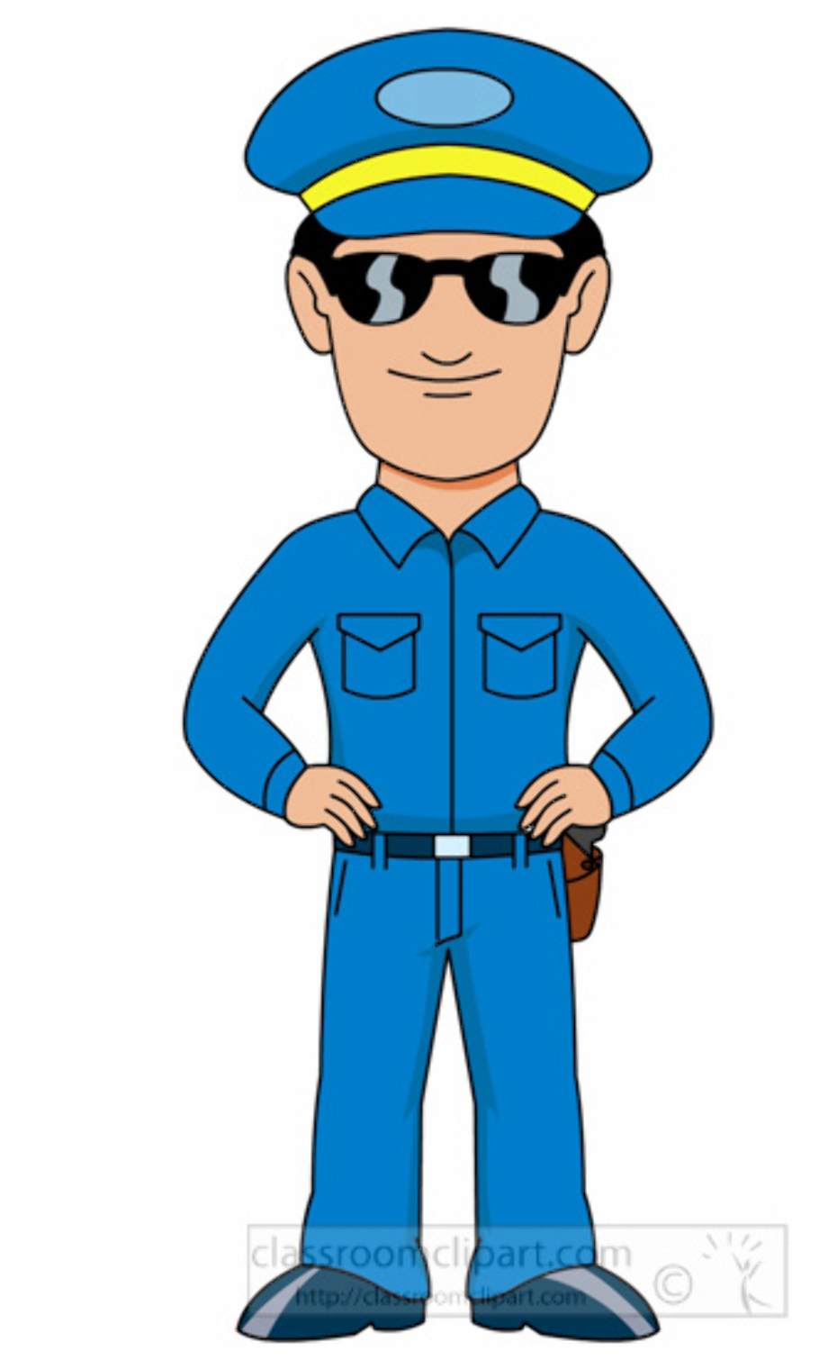 police officer clipart man