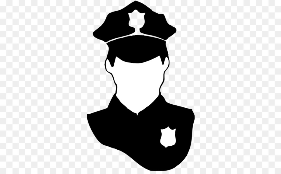 police officer clipart silhouette