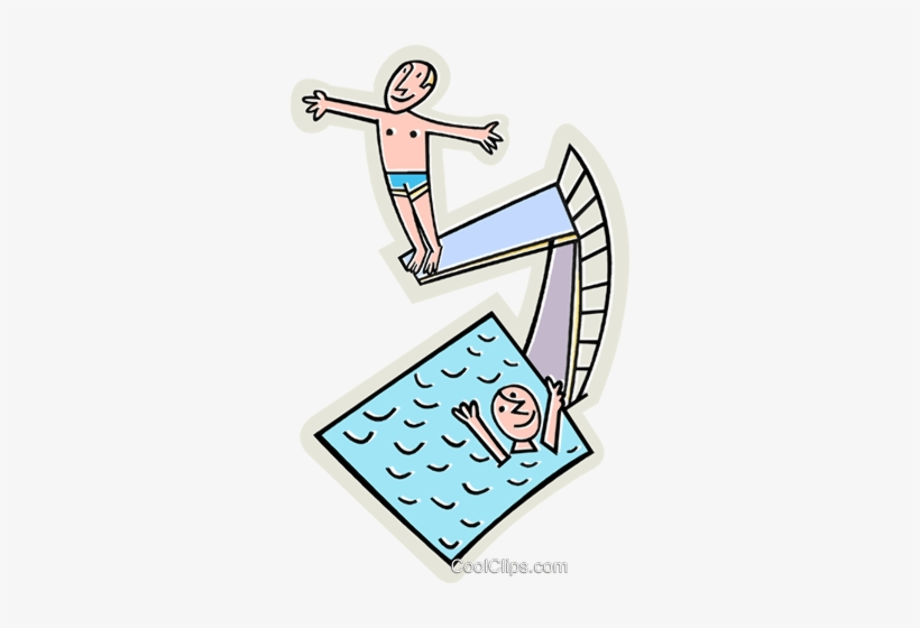 pool clipart diving board