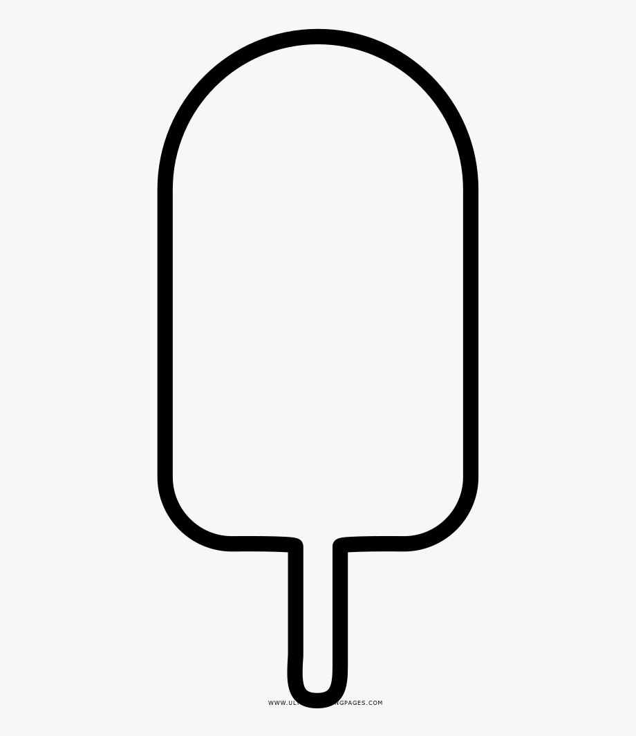 Printable Popsicle Template