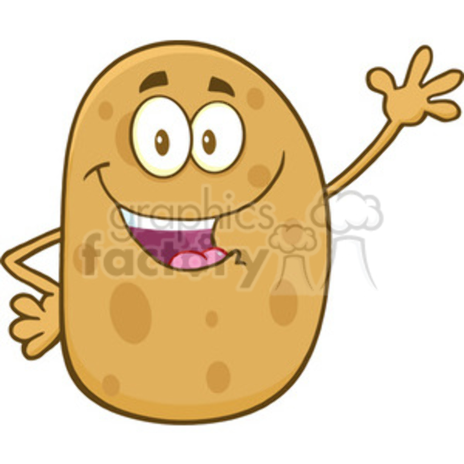 potato clipart illustration