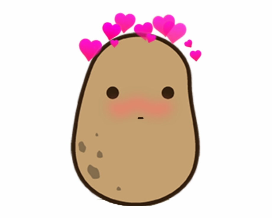 potato clipart adorable