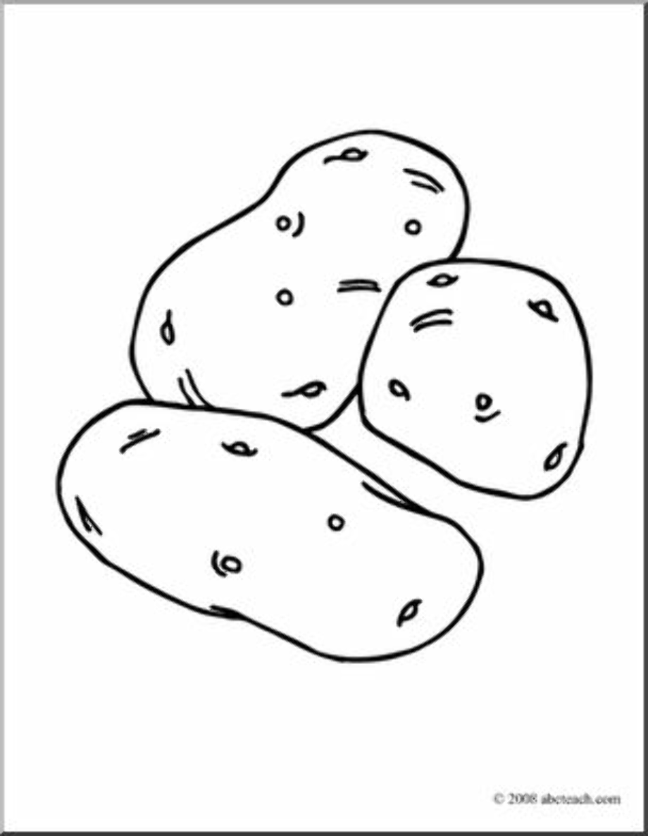 Download High Quality potato clipart coloring Transparent PNG Images