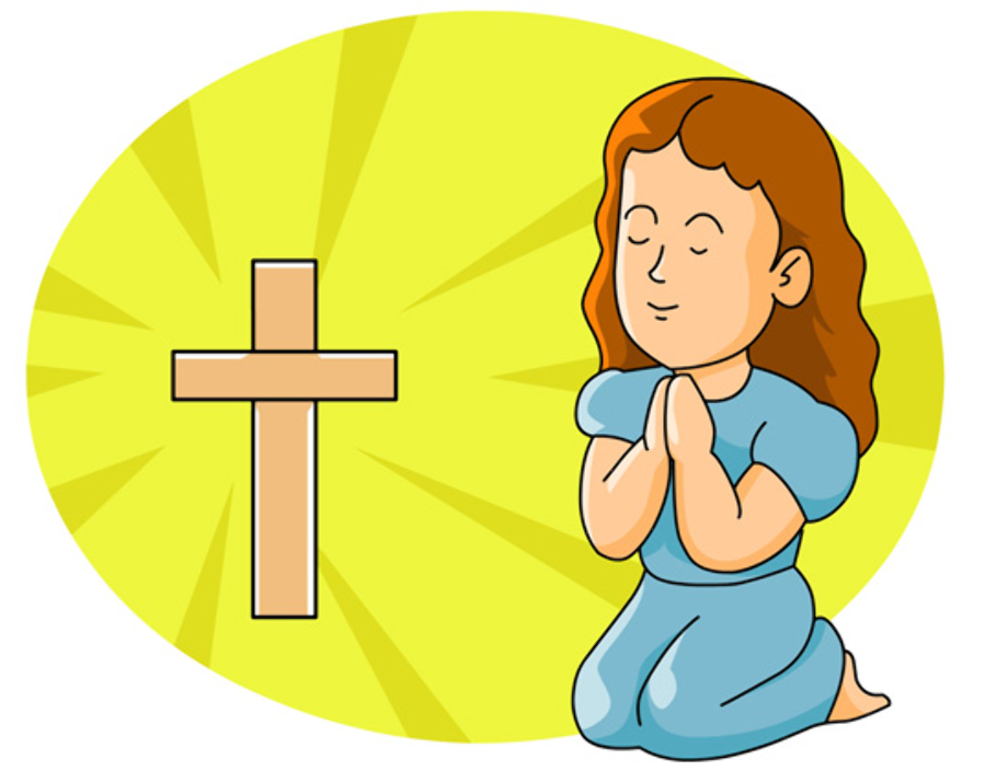 jesus clipart praying