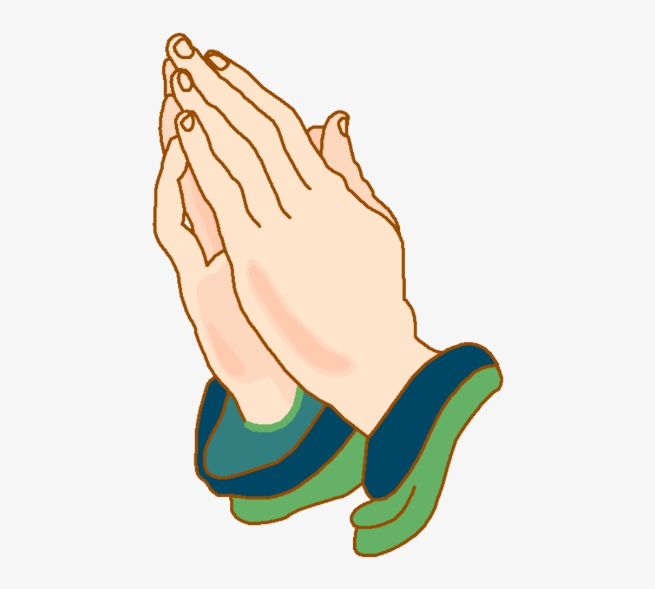 Cartoon Praying Hands Clip Art