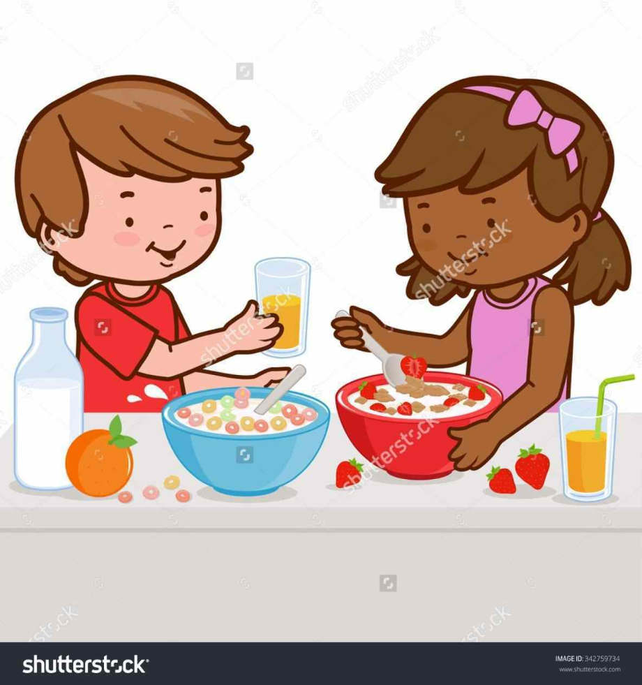 Preschool clipart breakfast.