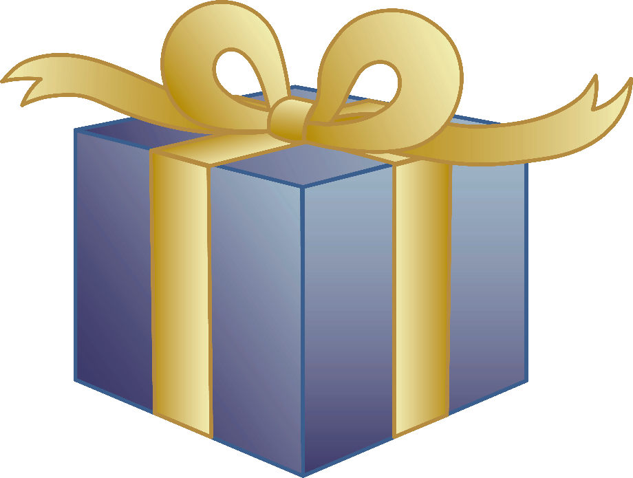 present clipart wrapped