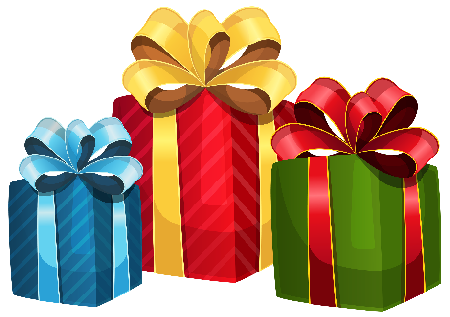 gift clipart colorful
