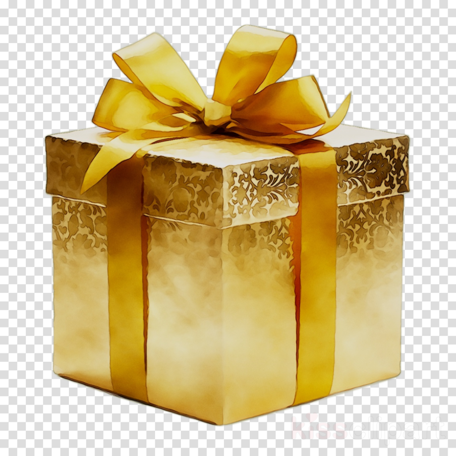 Download High Quality present clipart gold Transparent PNG Images - Art