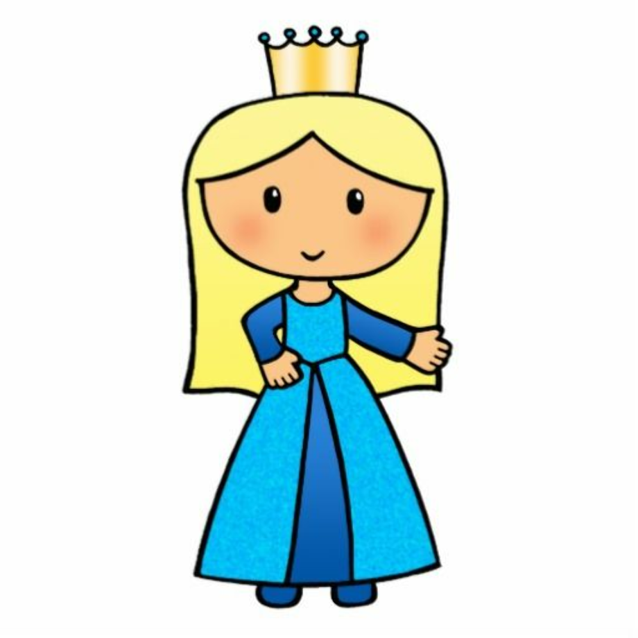 princess clipart cartoon