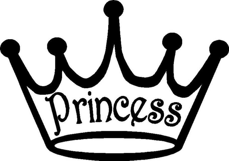 Download High Quality princess crown clipart outline