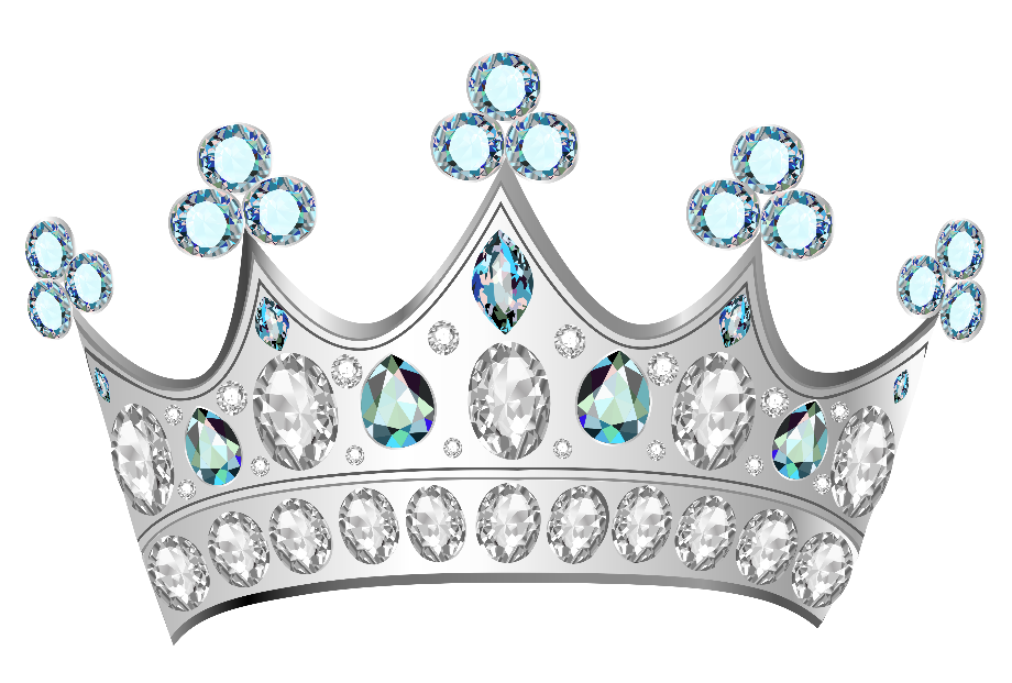 transparent crown diamond