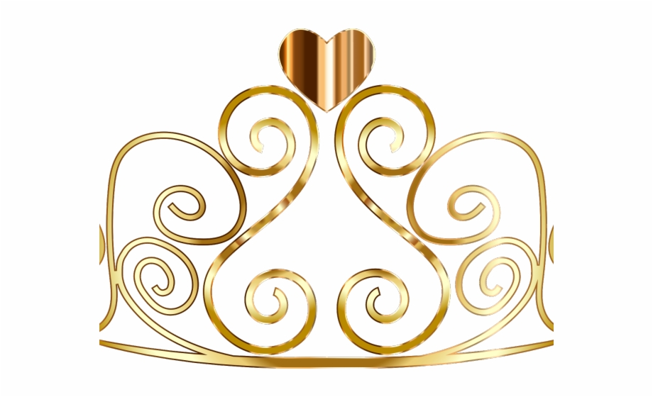 tiara clip art gold