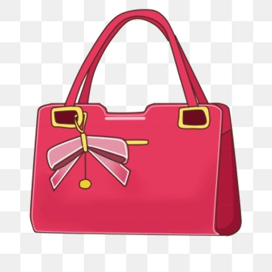 purse clipart red