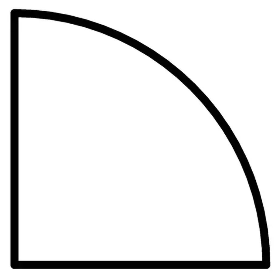 Геометрические фигуры полукруг