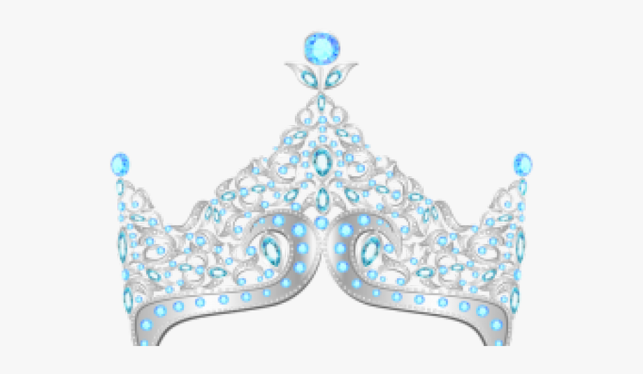 queen crown clipart blue