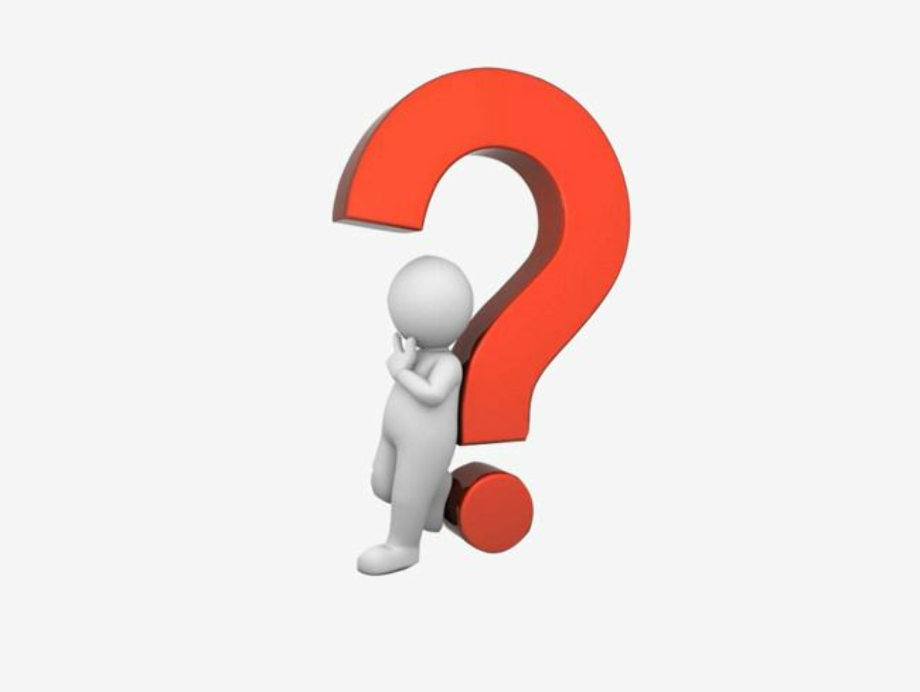 question mark clipart thinking