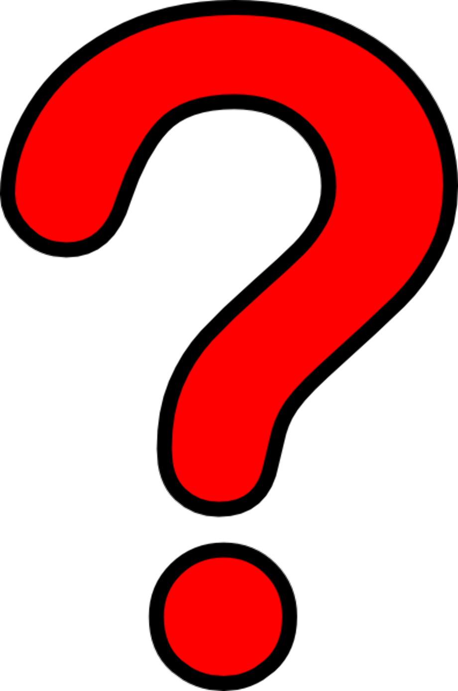 Download High Quality Question Mark Clipart Printable Transparent PNG 