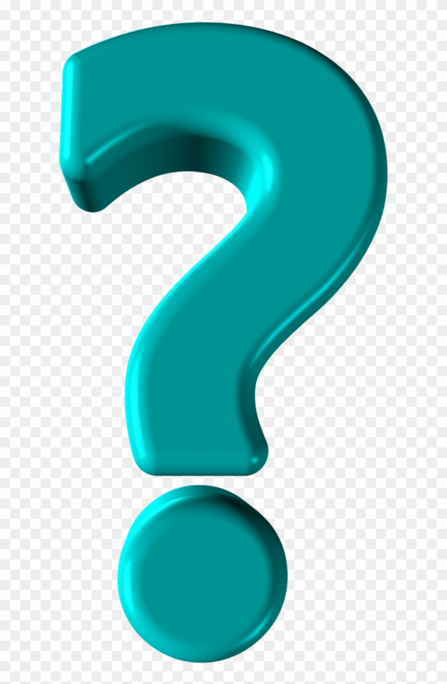 Download High Quality question mark clip art teal Transparent PNG ...