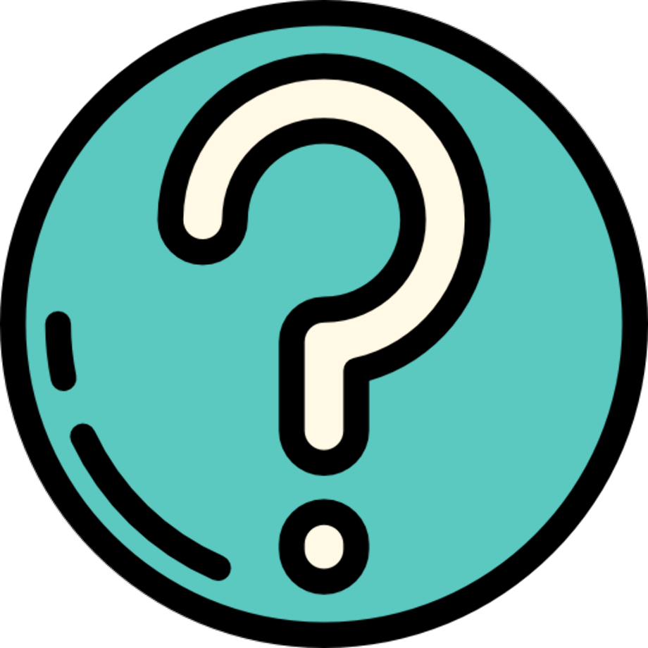 Download High Quality question mark clip art teal Transparent PNG